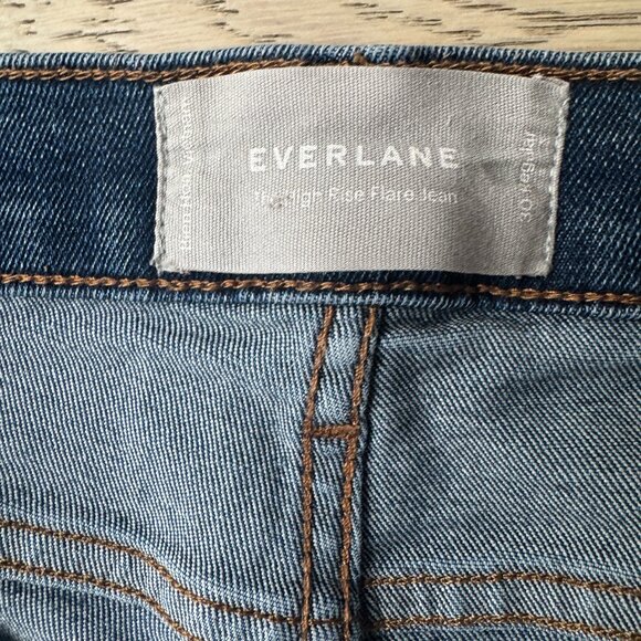 Everlane High Rise Flare Jean size 30 Regular - Picture 13 of 14
